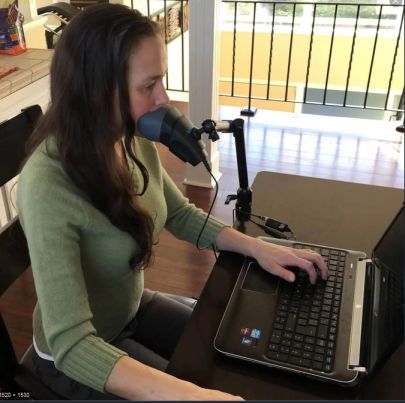 steno desk stand